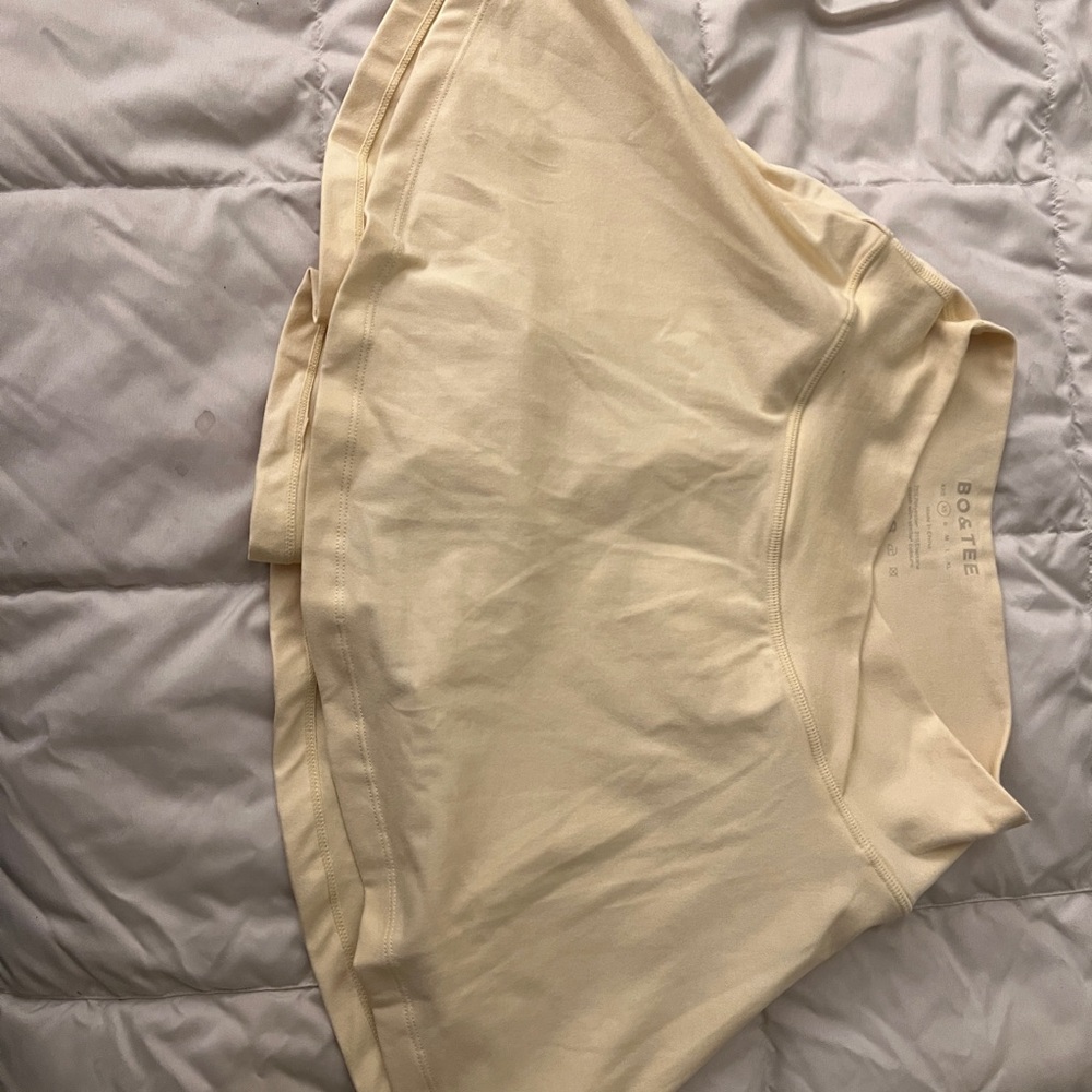 Bottega Veneta Light Cream Women's Skort